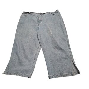 Westport Light Blue Capri Jeans
